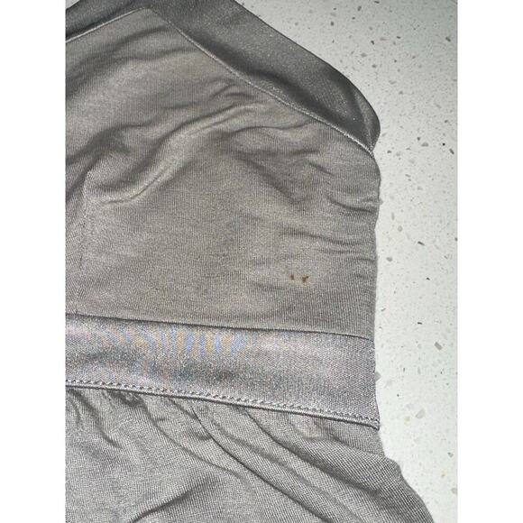 Express Women’s Baby Doll Tank Satin Straps Gray L Y2K Preppy Coquette Feminine - Picture 5 of 10